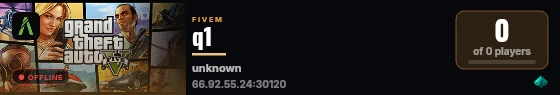 q1 live status badge