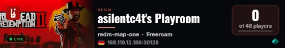 asilentc4t's Playroom live status badge