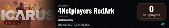 4Netplayers RedArk live status badge