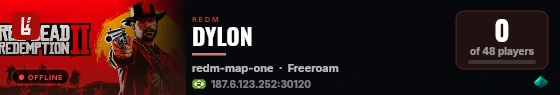DYLON live status badge