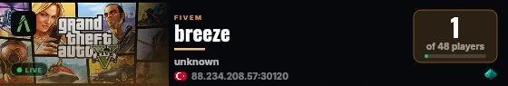 breeze live status badge