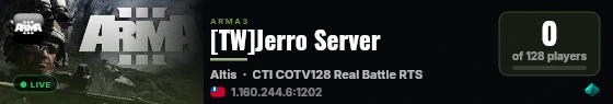 [TW]Jerro Server live status badge