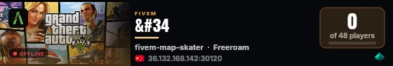 " live status badge