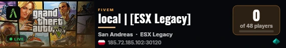 change-me | [ESX Legacy] live status badge