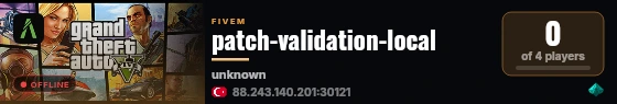 patch-validation-local live status badge