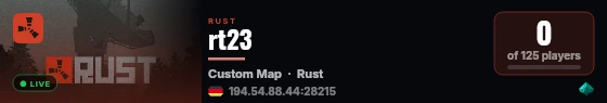 rt23 live status badge