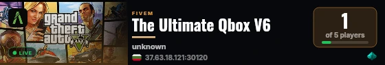 The Ultimate Qbox V6 | vice-devs.com live status badge