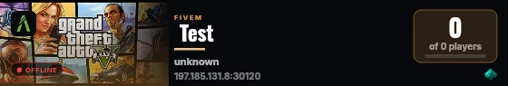  Test live status badge