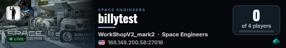 billytest live status badge