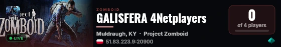 GALISFERA 4Netplayers live status badge