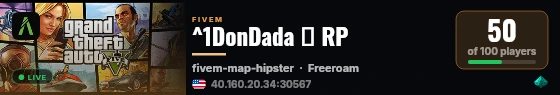 ^1DonDada ◆ RP live status badge