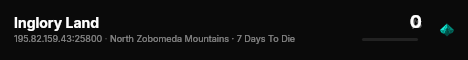 Inglory Land live status badge