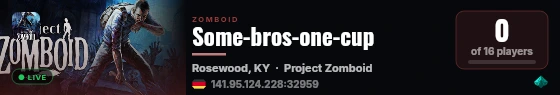 Some-bros-one-cup live status badge