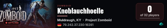 Knoblauchhoelle live status badge
