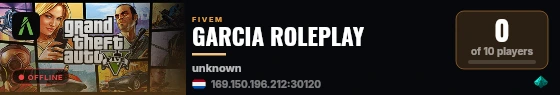 GARCIA ROLEPLAY live status badge