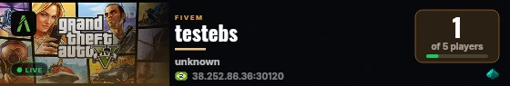 testebs live status badge