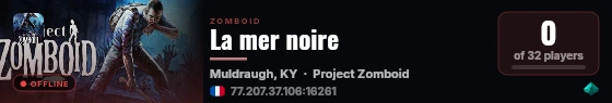 La mer noire live status badge