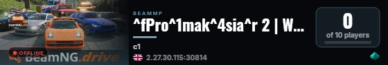 ^fPro^1mak^4sia^r 2 | West coast USA | Русский сервер | Discord https://discord.gg/9TcHQfcCUZ live status badge
