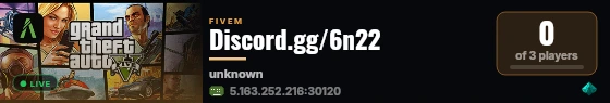 Discord.gg/6n22 live status badge