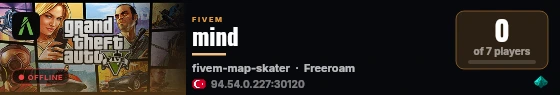 mind live status badge