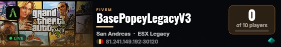 BasePopeyLegacyV3 live status badge