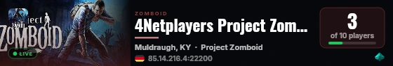 4Netplayers Project Zombieassslapping live status badge