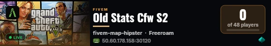 Old Stats Cfw S2 live status badge