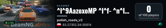 ^l^9AazoxoMP ^l^f- ^n^l^fPolish ^l^4Roads ^n^l^f3.3^r ^l^a(FREEROAM !!!) live status badge