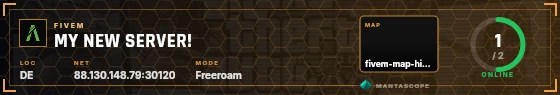 HUD badge preview