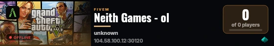 Neith Games - ol live status badge