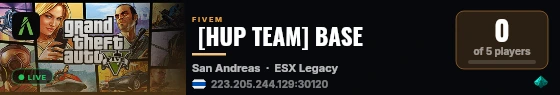  [HUP TEAM] BASE live status badge