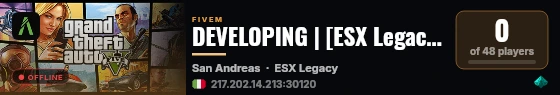 DEVELOPING | [ESX Legacy] live status badge