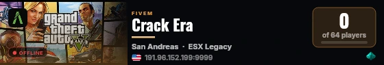Crack Era live status badge