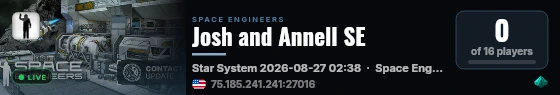 Josh and Annell SE live status badge