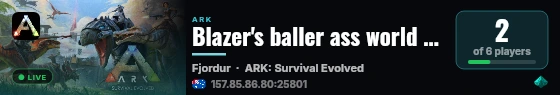 Blazer's baller ass world - (v361.7) live status badge