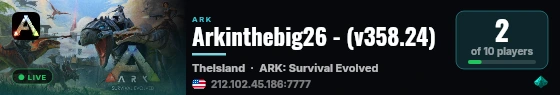 Arkinthebig26 - (v358.24) live status badge