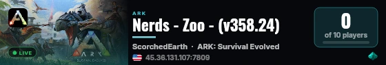 Nerds - Zoo - (v358.24) live status badge
