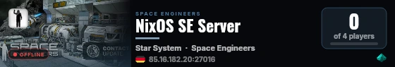 NixOS SE Server live status badge