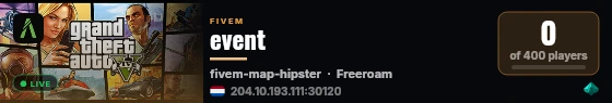 event live status badge