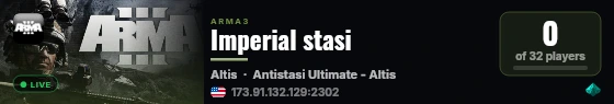 Imperial stasi live status badge