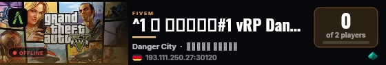 ^1 💎 ←▬▬▬⌠#1 vRP Danger Files V2 ⌡👑⌠ملفات دينجر⌡▬▬▬→ 🚀 live status badge