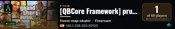 [QBCore Framework] pruebas live status badge