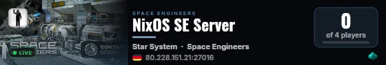 NixOS SE Server live status badge