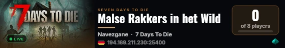 Malse Rakkers in het Wild live status badge