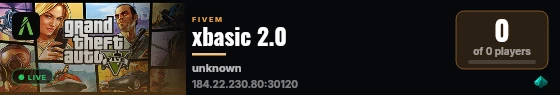 xbasic 2.0 live status badge