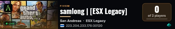 samlong | [ESX Legacy] live status badge