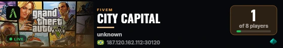 CITY CAPITAL  live status badge