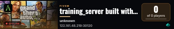 training_server built with Qbox Project by The Community! live status badge