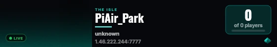 PiAir_Park live status badge