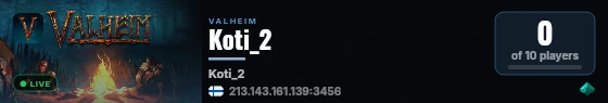 Koti_2 live status badge